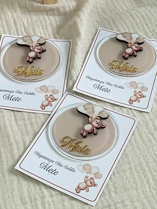 AYICIKLI MAGNET 20 ADET KARTLI