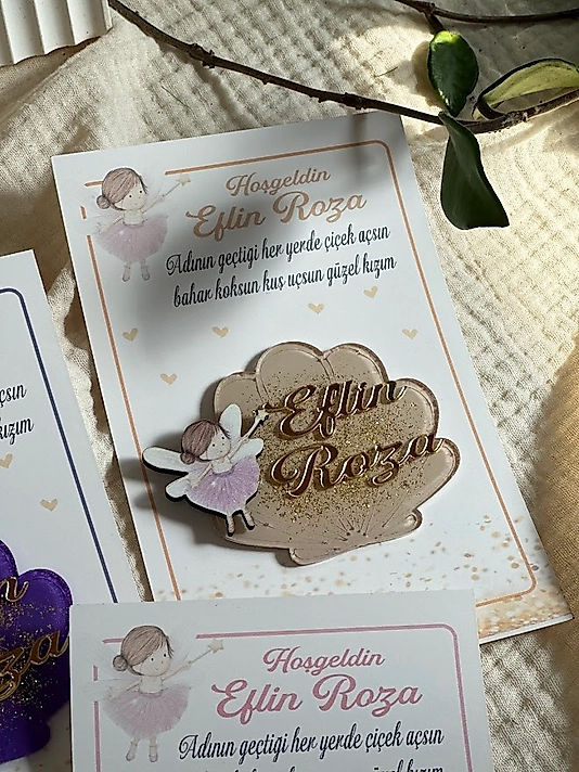 PERİ BEBEK MAGNET 20 ADET KARTLI