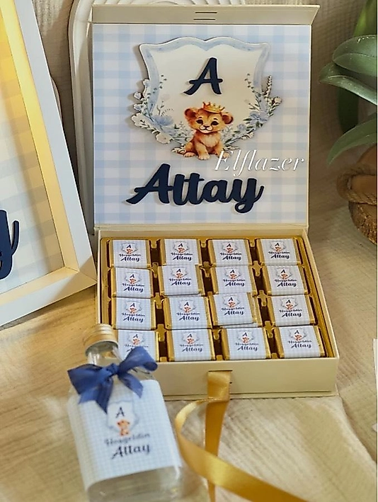 Üç boyutlu kutulu çikolata